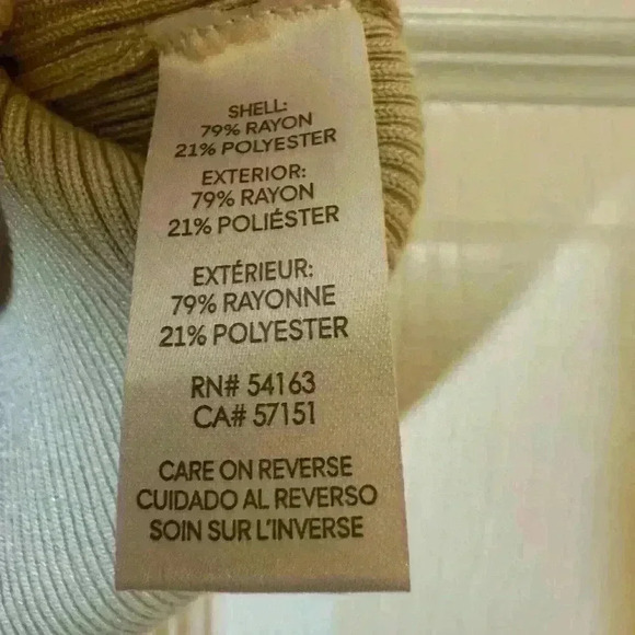 Calvin Klein Jeans Women's Ribbed One ShoulderTop Size Large NWT - Picture 5 of 5